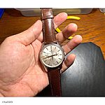 Classic Brown Leather Watch Strap 22mm - Image 5