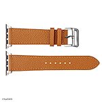 Apple Watch Band 41mm/40mm/38mm Premium Epsom Calf Leather in Yellow