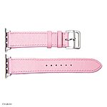 Apple Watch Band 41mm 40mm 38mm - Classic Pink Leather
