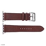 Apple Watch Band 41mm 40mm 38mm Brown Leather Classic Style