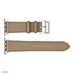 Apple Watch Band 41mm 40mm 38mm Nude Leather Classic Style