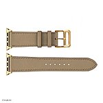 Apple Watch Band 41mm 40mm 38mm Nude Leather Classic Style - Image 6