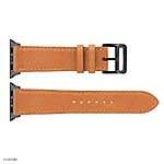 Apple Watch Band 41mm/40mm/38mm Classic Yellow Cow Leather - Image 4