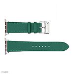 Apple Watch Strap 41mm 40mm 38mm Classic Green Leather