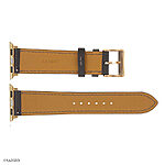 Apple Watch Band 49mm 45mm 44mm Premium Epsom Leather in Midnight Green - Image 7