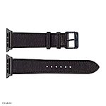 Apple Watch Band 49mm 45mm 44mm - Classic Black Leather - Image 4