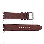 Apple Watch Leather Band 49mm 45mm 44mm in Brown Classic Style