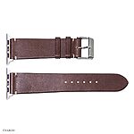 Apple Watch 49mm 45mm 44mm Leather Band in Brown Vintage Style