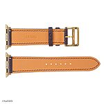 Apple Watch Strap 41mm 40mm 38mm Premium Epsom Calfskin Brown - Image 7