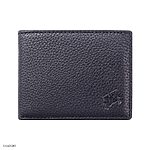 Men's Pebbled Leather Wallet 1 – Soft, Durable, Compact, Black