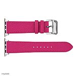 Apple Watch Band 41mm 40mm 38mm Pink Lotus Leather Classic Style