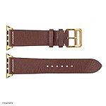 Apple Watch Band 41mm 40mm 38mm Vintage Brown Leather Thread - Image 6