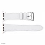 day dong ho apple watch 41mm 40mm da bo mau trang hat kieu co dien khoa bac 1a