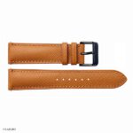 Premium EPSOM Cow Leather Watch Strap – Yellow, Size 22mm - Image 3