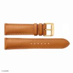 Premium EPSOM Cow Leather Watch Strap – Yellow, Size 22mm - Image 4