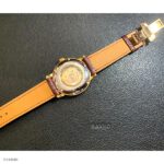 Đông Hồ OGIVAL Crocodile Leather Strap in Red-Brown Classic Style - Image 3