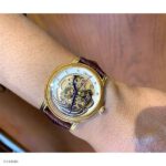 Đông Hồ OGIVAL Crocodile Leather Strap in Red-Brown Classic Style - Image 5