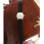 Bulova Black Crocodile Leather Classic Watch Strap - Image 2