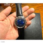 Classic Black Leather Watch Strap 19mm - Image 4