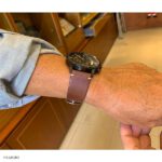 Brown Vintage Cow Leather Watch Strap 20mm - Image 4