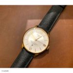 Premium Epsom Calf Leather Black Watch Strap Size 20mm - Image 5