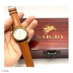 18mm Classic Yellow Cowskin Leather Watch Strap - Image 4