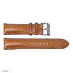 Classic 19mm Yellow Cow Leather Watch Strap