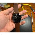 Brown Vintage Cow Leather Watch Strap 20mm - Image 3