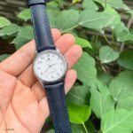 Premium Calf Leather EPSOM Watch Strap – Navy Blue, 20mm - Image 5