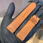 Vintage Style Yellow Cow Leather Watch Strap 18mm - Image 4