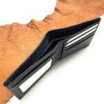 Men's Pebbled Leather Wallet 1 – Soft, Durable, Compact, Black - Image 3