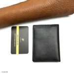 GUNSET Black Leather Cardholder - Image 3