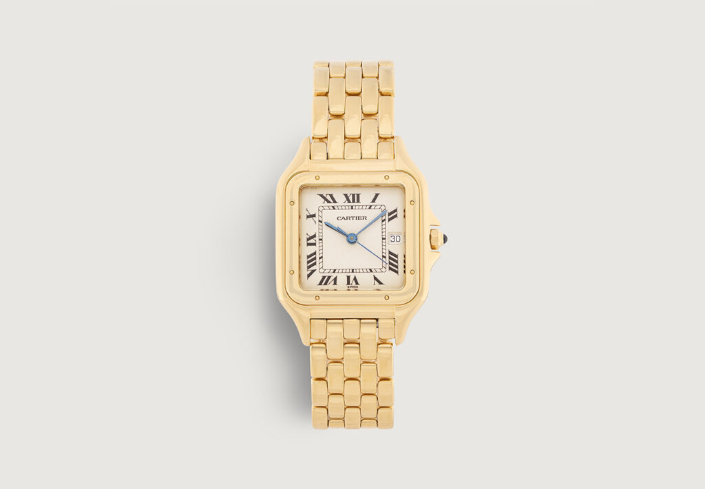 Đây đồng hồ Cartier vàng