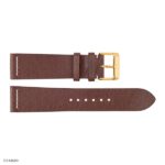 Vintage Style Brown Leather Watch Band 22mm - Image 5