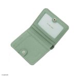 Multi Card Holder in Soft Cow Leather, Light Jade Blue - Image 2