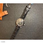 Classic Black Crocodile Leather OMEGA Watch Band - Image 3