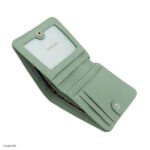 Multi Card Holder in Soft Cow Leather, Light Jade Blue - Image 3