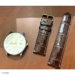 ORIENT Brown Alligator Leather Watch Band, Classic Style