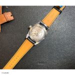 Classic Black Crocodile Leather OMEGA Watch Band - Image 4