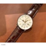 ORIENT Brown Alligator Leather Watch Band, Classic Style - Image 2