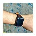 Apple Watch Leather Strap 49mm 45mm 44mm - Brown Cow Leather - Image 5