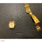MERVEILLE Brown Leather Classic Flat Watch Strap - Image 2