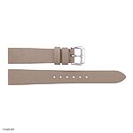 Nude Cow Leather Watch Strap - Classic Slim, Flat, Unstitched, Size 16mm