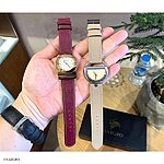 FERRAGAMO Nude Leather Women's Watch Strap, Classic Flat Style - Image 5