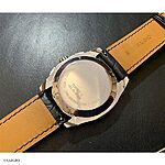 TISSOT Black Classic Crocodile Leather Watch Strap - Image 5