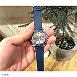 ROLEX Watch Strap, Epsom Calf Leather, Blue, Classic Flat - Image 5