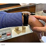 INVICTA Black Crocodile Leather Classic Watch Strap - Image 5