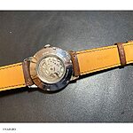 ORIENT Brown Leather Classic Watch Strap - Image 3