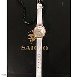 MICHAEL KORS Classic Flat White Leather Watch Strap - Image 5