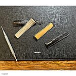 OMEGA DE VILLE Black Crocodile Leather Watch Strap, Classic Style - Image 5